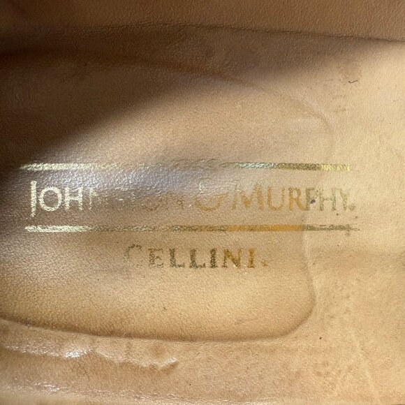 Johnston & Murphy Cellini 10.5M Mens Brown Leather Tassel Loafers main image 8